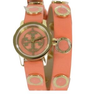 Tory Burch Pink Double Wrap Watch